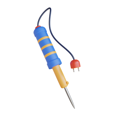 Electric Solder  3D Icon
