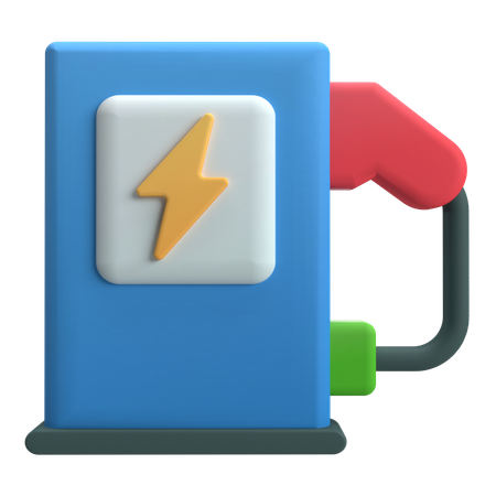 Electric Station  3D Icon