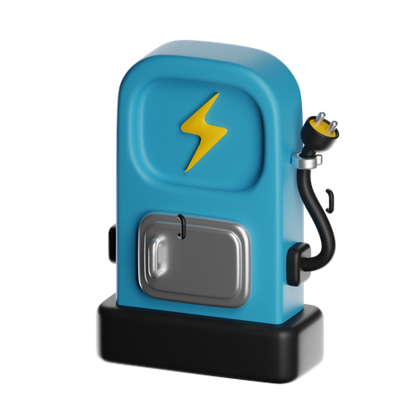 Electric station  3D Icon