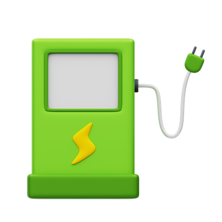 Electric Station  3D Icon