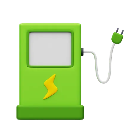 Electric Station  3D Icon