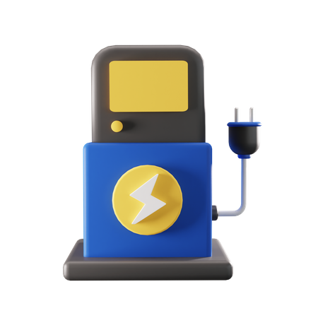 Electric Station  3D Icon