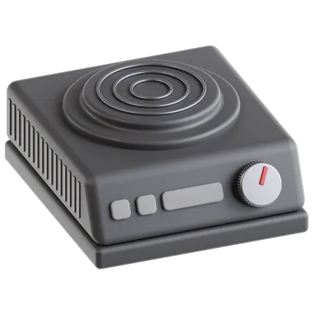 Electric Stove  3D Icon