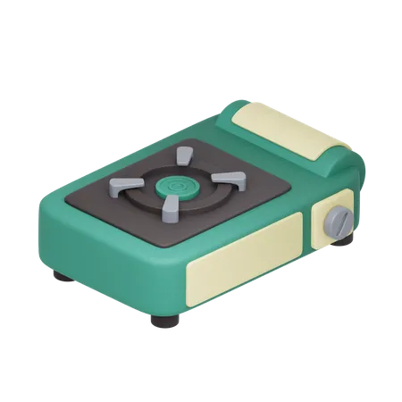 Electric Stove  3D Icon