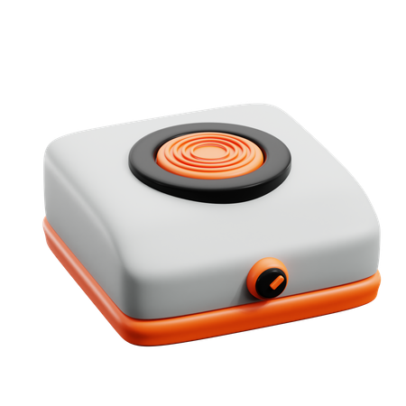 Electric Stove  3D Icon