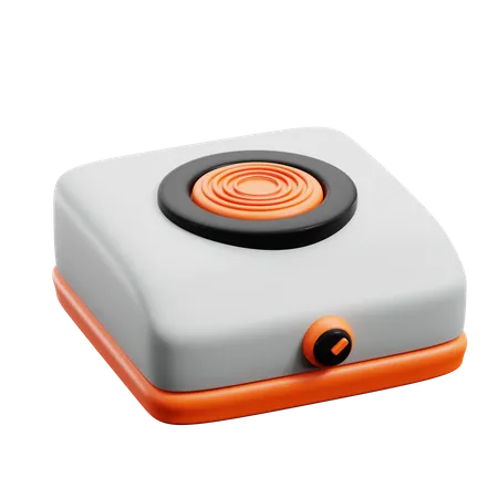 Electric Stove  3D Icon