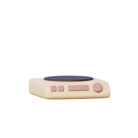 Electric Stove  3D Icon
