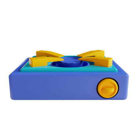 Electric Stove  3D Icon