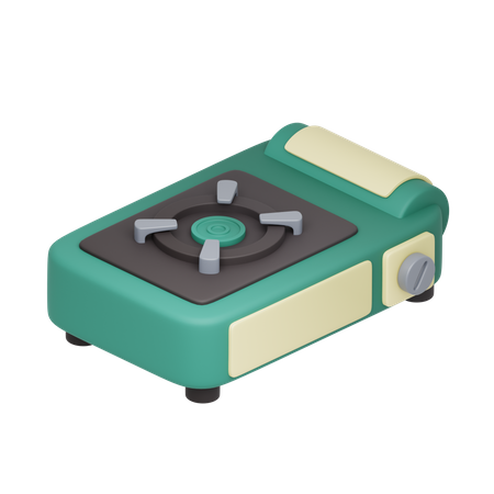 Electric Stove  3D Icon