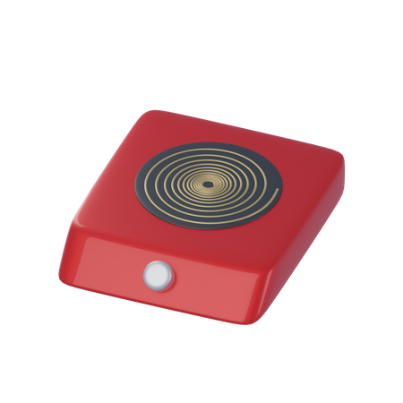 Electric Stove  3D Icon