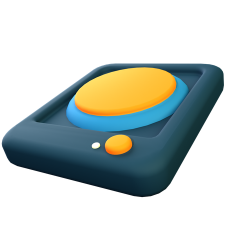 Electric Stove  3D Icon