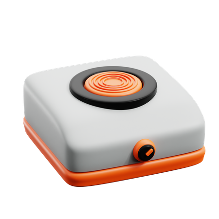 Electric Stove  3D Icon