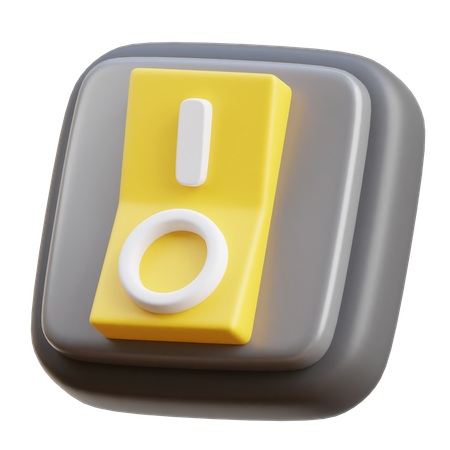 Electric Switch  3D Icon