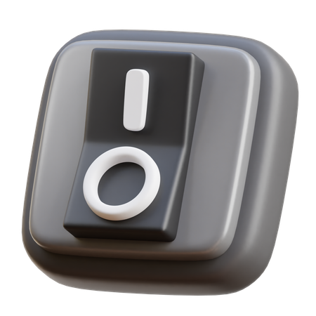 Electric Switch  3D Icon