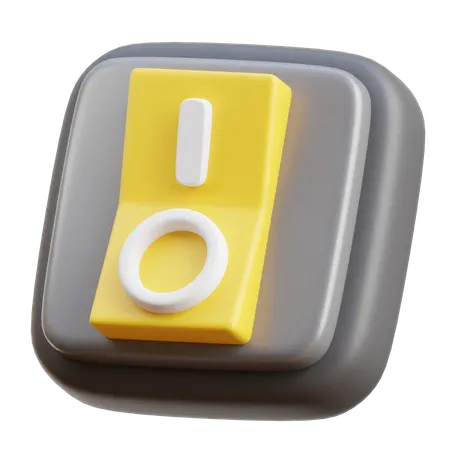 Electric Switch  3D Icon