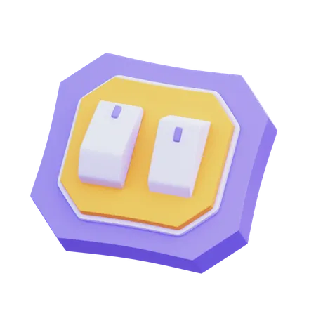 Electric Switch Board  3D Icon