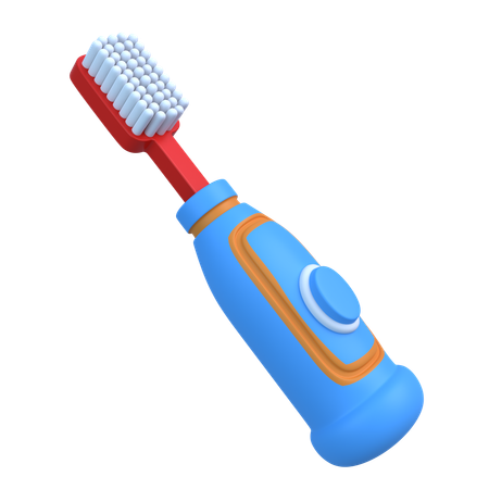 電動歯ブラシ  3D Icon