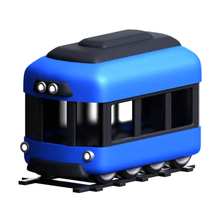 Electric Trains  3D Icon