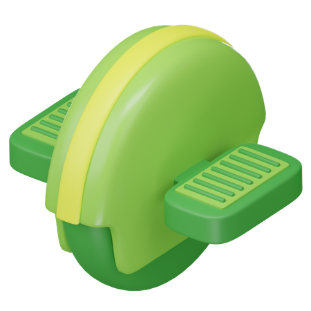 Electric Unicycle  3D Icon