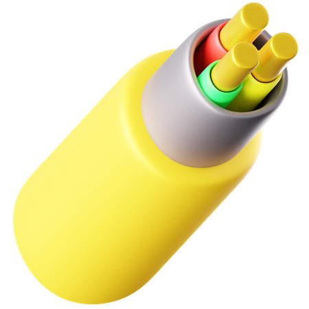Electrical Cable  3D Icon