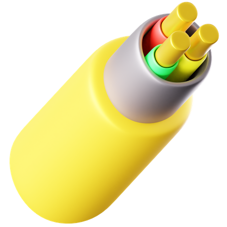 Electrical Cable  3D Icon