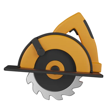 Electrical Circular Saw  3D Icon