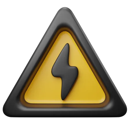 Electrical Danger 3D Illustration