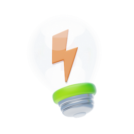 Electrical Energy  3D Icon