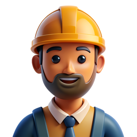 Electrical engineer  3D Icon