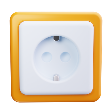 Electrical Outlet  3D Icon