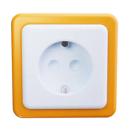 Electrical Outlet  3D Icon