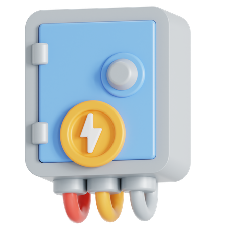 Electrical panel  3D Icon