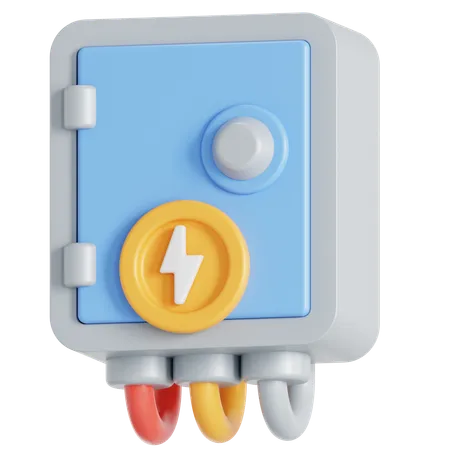 Electrical panel  3D Icon