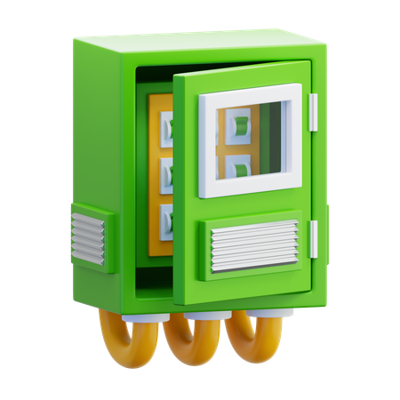 Electrical Panel  3D Icon