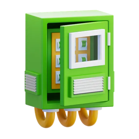 Electrical Panel  3D Icon