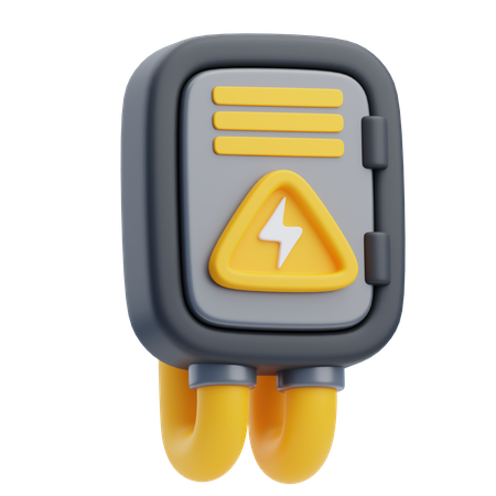 Electrical Panel Box  3D Icon