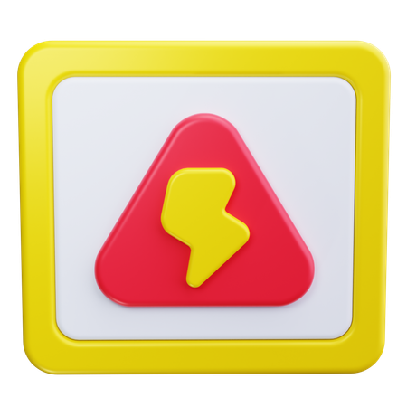 Electrical Safety  3D Icon