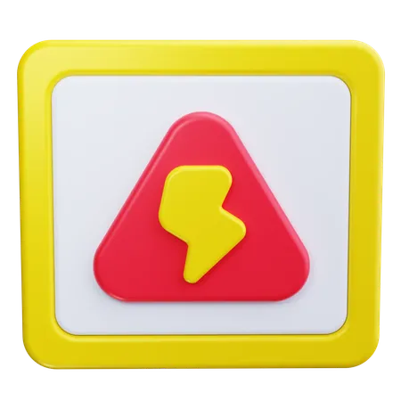 Electrical Safety  3D Icon