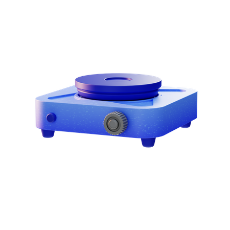 Electrical Stove  3D Illustration