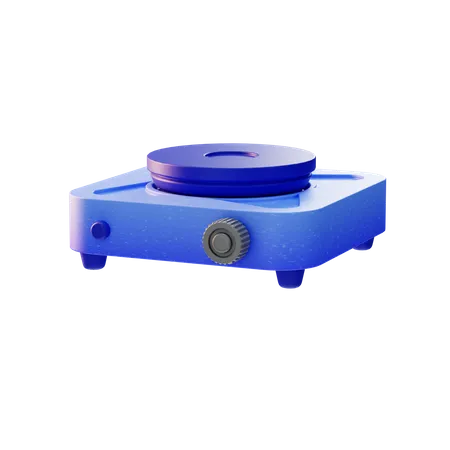 Electrical Stove  3D Illustration