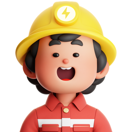 Electrician  3D Icon