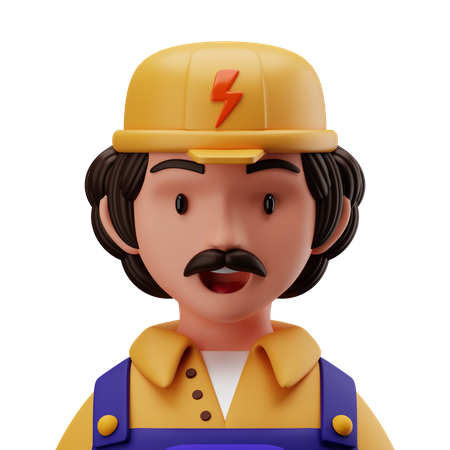 Electrician  3D Icon