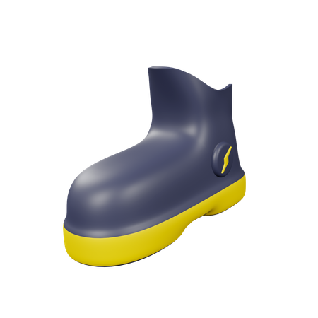 Electrician boots  3D Illustration