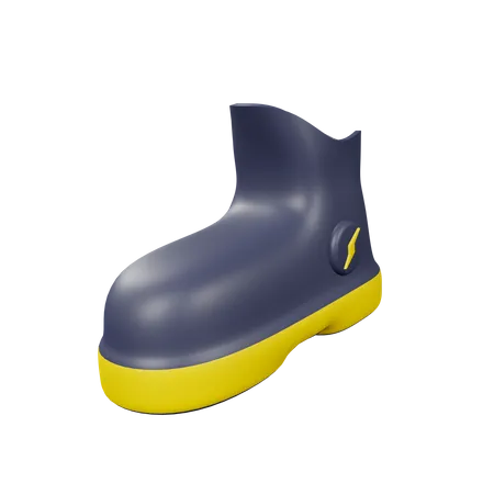 Electrician boots  3D Illustration