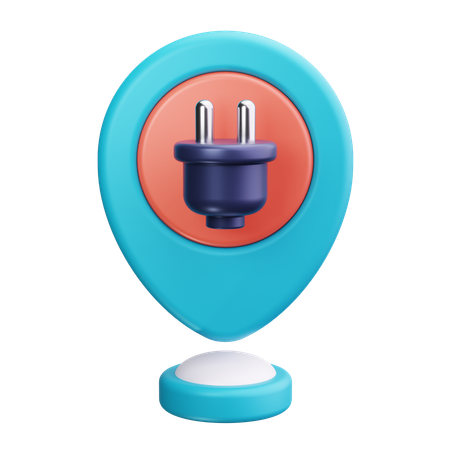 Electrician Shop Location  3D Icon