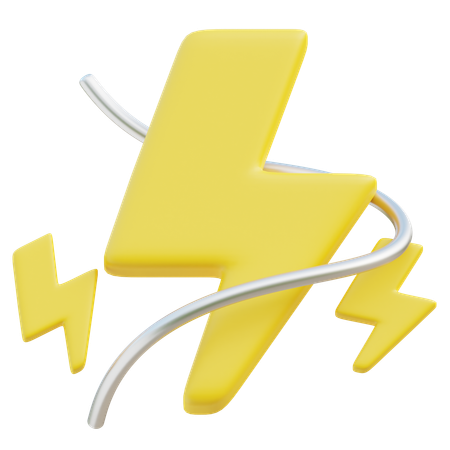 Electricidad  3D Icon