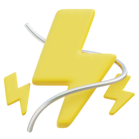 Electricidad  3D Icon