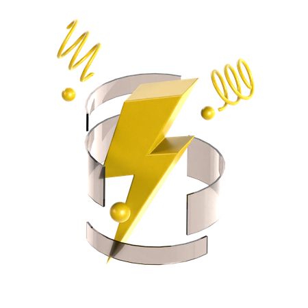 Electricidad  3D Icon