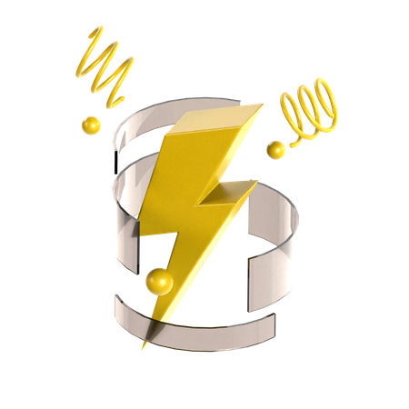 Électricité  3D Icon