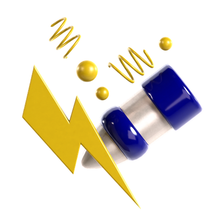 Électricité  3D Icon